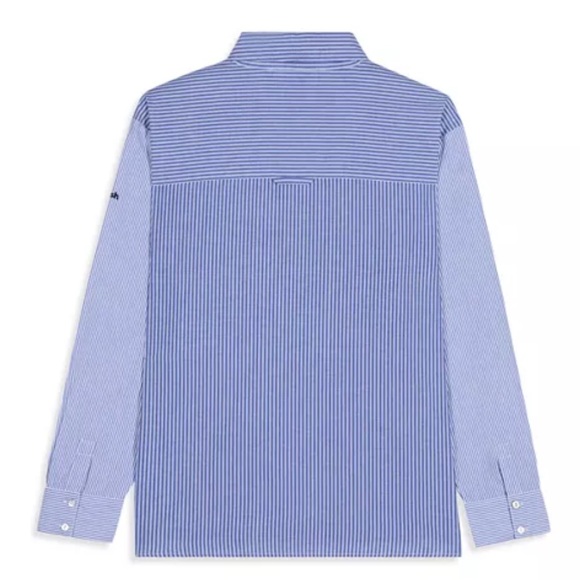 Ba&sh Striped Button-Down Long Sleeve Shirt Size M - Picture 3 of 11